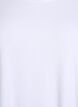 Loose t-shirt with round neck, White, Packshot image number 2
