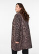 Leopard print coat, Brown, Model image number 2