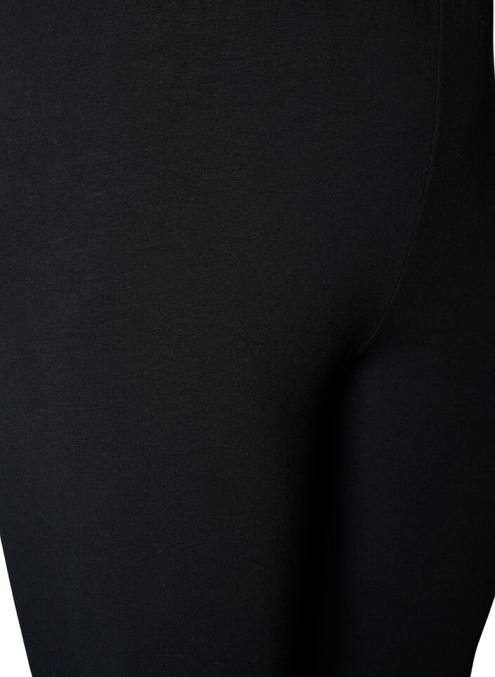 Flared jersey trousers, Black, Packshot image number 2