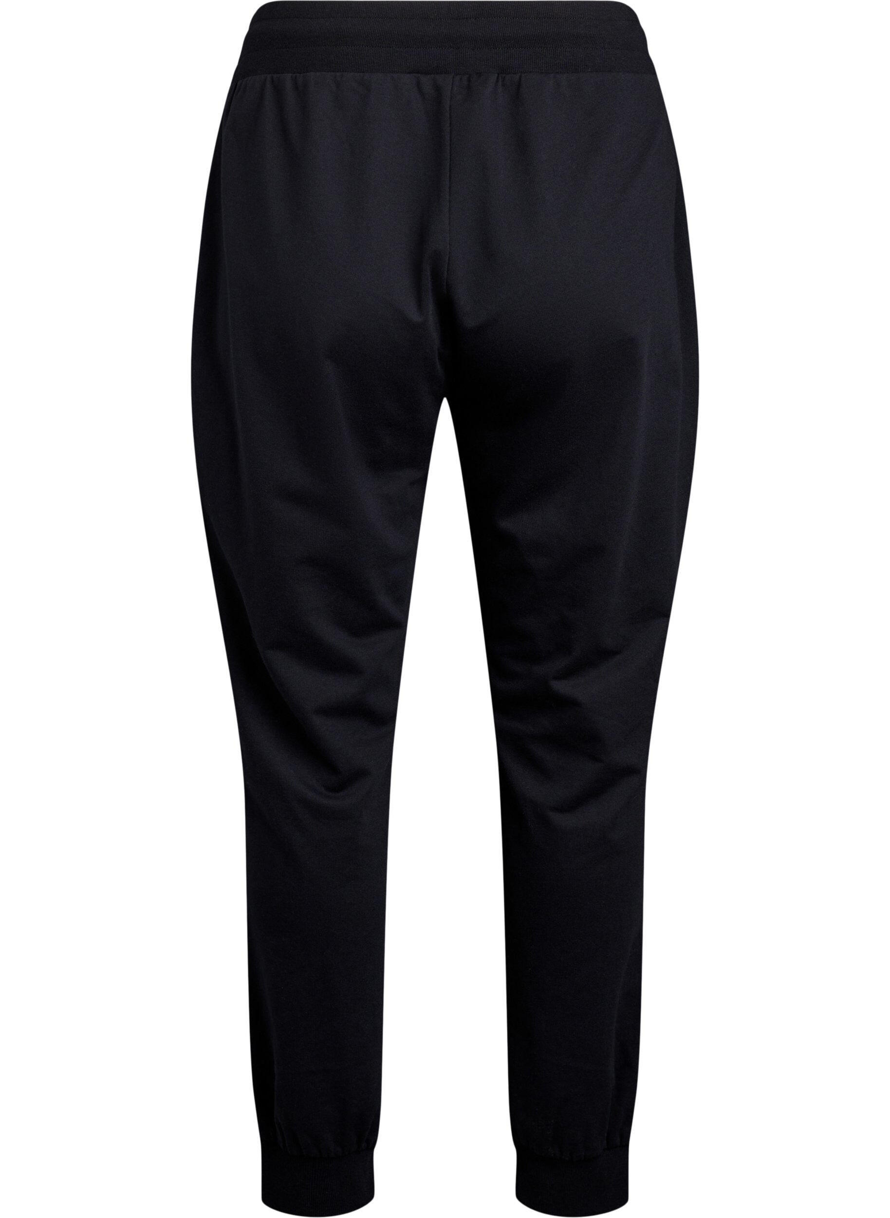 Zizzifashion Loose workout trousers with pockets, Black, Packshot image number 1