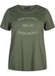 T-shirt with a motif, Thyme w. Kind People, Packshot image number 0
