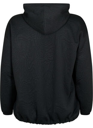 Sporty hooded sweatshirt, Black, Packshot image number 1