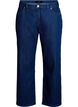 Pinstriped Kiana jeans with straight fit, Blue, Packshot image number 0