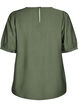 Viscose blouse with 1/2 sleeves, Green, Packshot image number 1