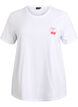 FLASH - T-shirt with motif, White, Packshot image number 0