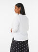 Basic t-shirt with long sleeves, White, Model image number 2