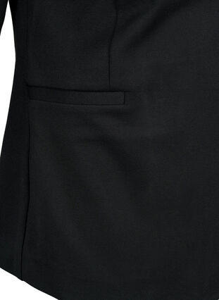 Blazer with 3/4 sleeves, Black, Packshot image number 3