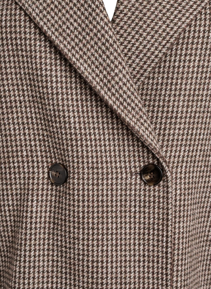 Short double-breasted blazer, Brown, Packshot image number 2