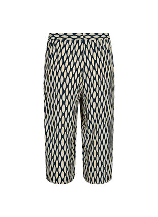 Culotte trousers with print, Oval AOP, Packshot image number 1