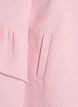 Boucl&eacute; jacket with ruffle details, Pink, Packshot image number 3