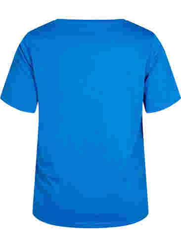 FLASH - T-shirt with motif, Strong Blue, Packshot image number 1