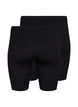 2-pack viscose cycling shorts, Black, Packshot image number 1