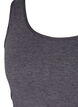 Marled bra with round neckline, Medium Grey Melange, Packshot image number 2
