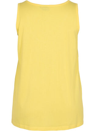 Sleeveless A-line top, Primrose Yellow, Packshot image number 1