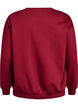 Sweatshirt with front motif, Dark Bordeaux, Packshot image number 1