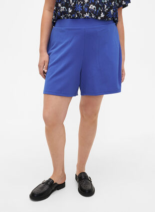 FLASH - Loose shorts with pockets, Dazzling Blue, Model image number 2