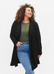 Long blazer, Black, Model image number 0