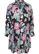Long-sleeved dress with floral print, Rose Flower AOP, Packshot image number 0