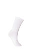 Cotton socks with patterns, White, Packshot image number 1