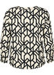 FLASH - Long sleeve blouse with print, Birch Black Graphic, Packshot image number 1
