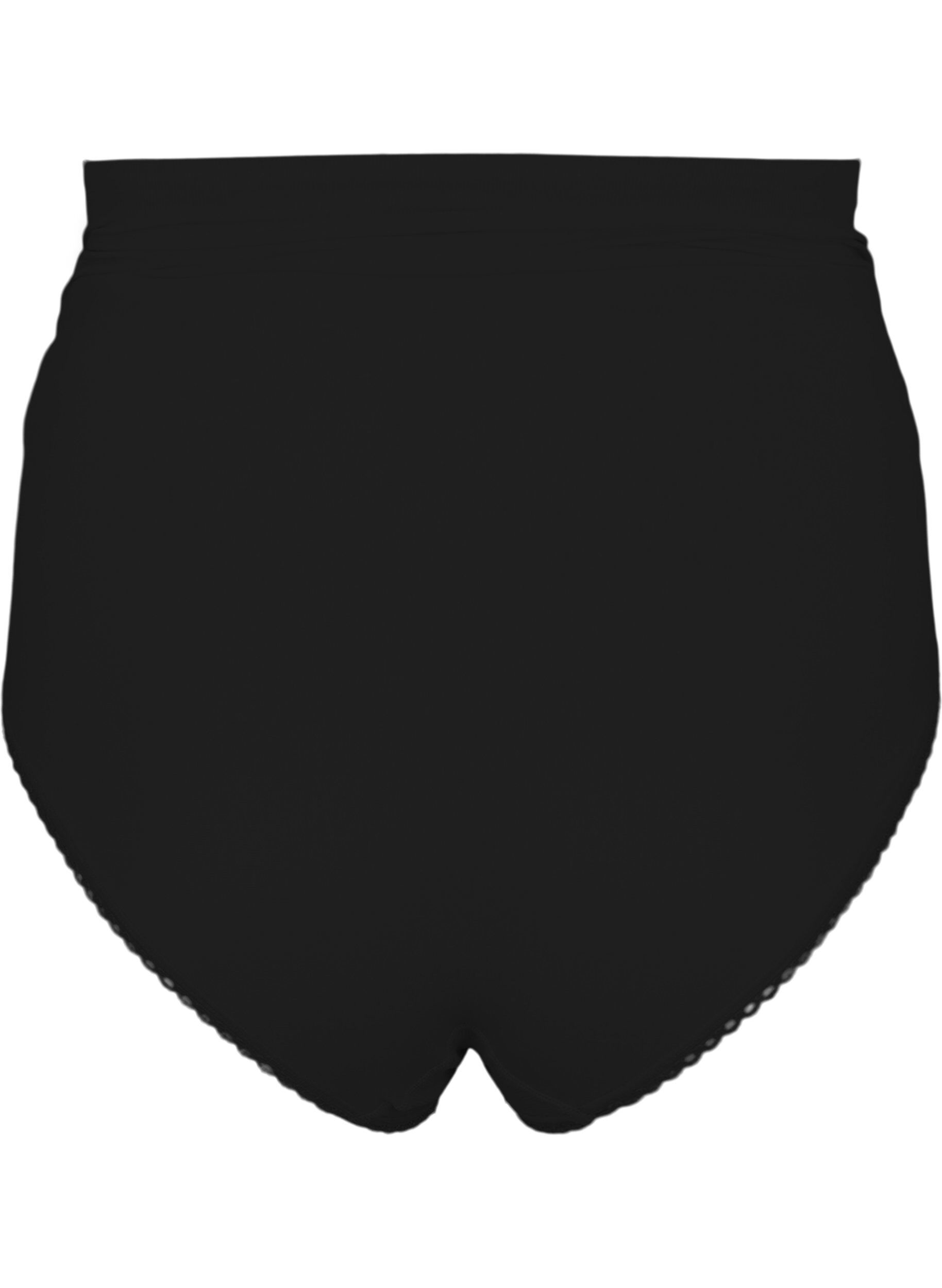 ZizzifashionSeamless maternity panties, Black, Packshot image number 1