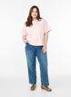 Boxy cotton t-shirt, Pink, Model image number 1