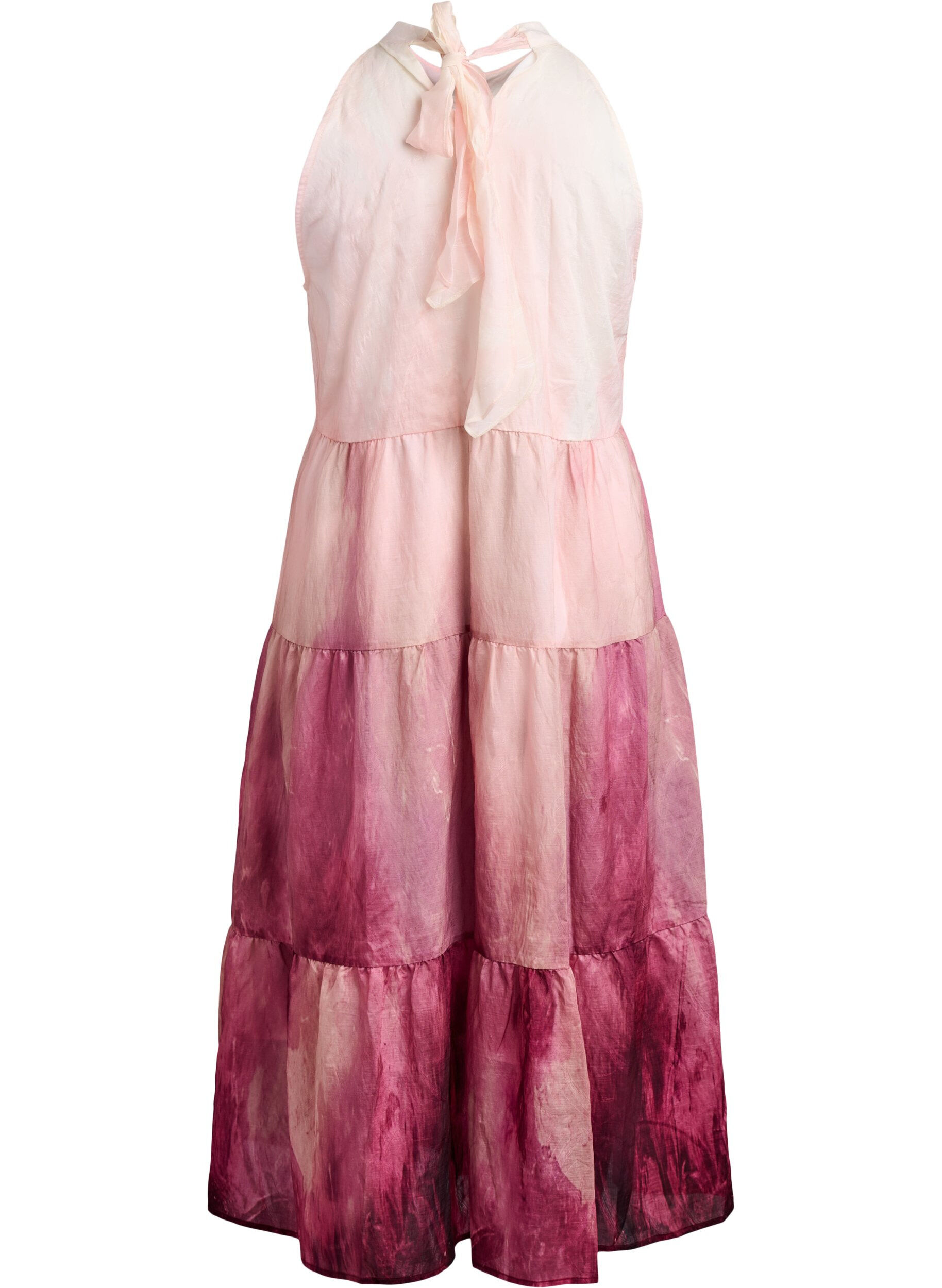 ZizzifashionMidi halterneck dress, Rose, Packshot image number 1
