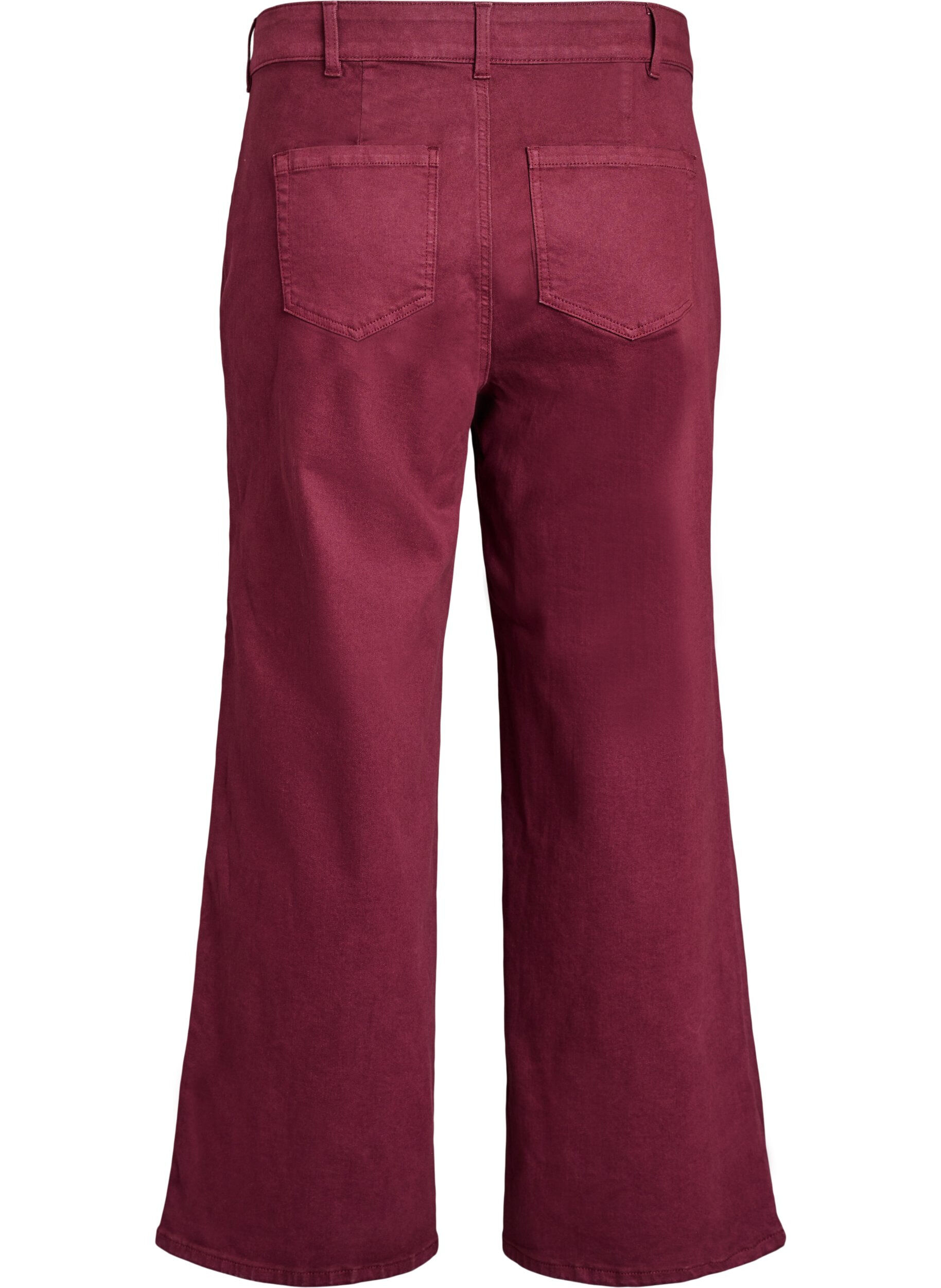 Zizzifashion FLASH - Wide-leg jeans, Fig, Packshot image number 1