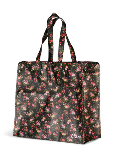 Shopping bag with zip, Bittersweet Flower, Packshot image number 0