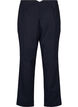 Straight fit trousers with a high waist, Blue, Packshot image number 1