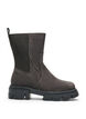 Chunky boot in faux suede, Brown, Packshot image number 0