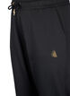 Sweatpants with pockets and high waist, Black, Packshot image number 2
