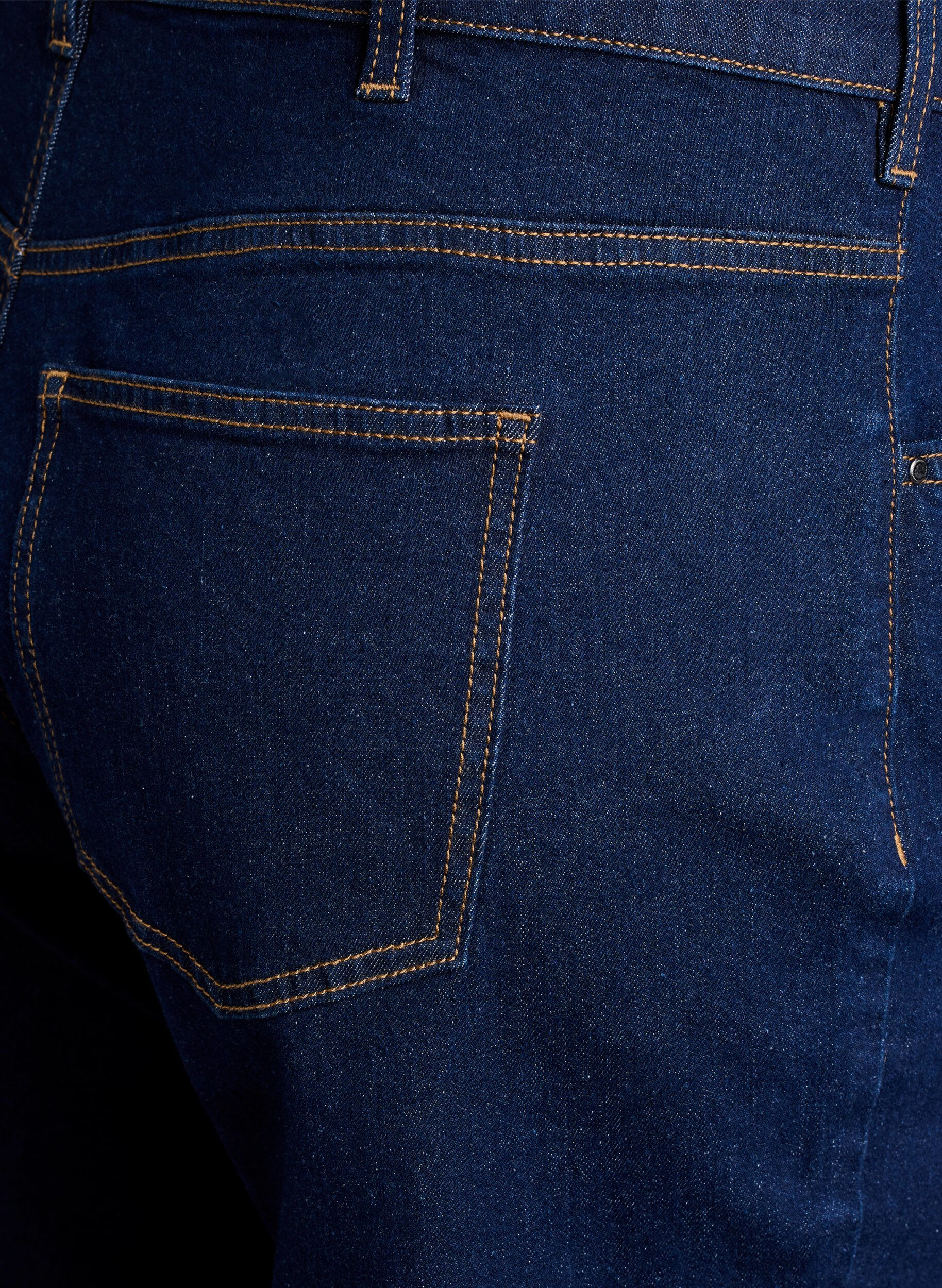 ZizzifashionCropped Vera jeans with a straight fit, Blue, Packshot image number 3