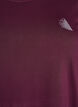 Workout top with 3/4 sleeves, Red, Packshot image number 2