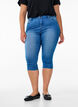 High-waisted Amy capri jeans with super slim fit, Light Blue, Model image number 2