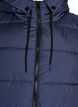 Long vest with hood and pockets, Blue, Packshot image number 2