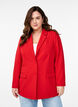 Classic blazer with button closure, Red, Model image number 0
