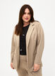Simple blazer with button closure, Beige, Model image number 0