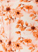 Short-sleeved cotton dress with print, Orange, Packshot image number 2