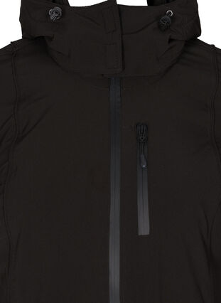 Ski jacket with details, Black, Packshot image number 2