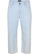 Straight, ankle length jeans with stripes, Light Blue Stripe, Packshot image number 0