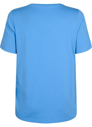 FLASH - T-shirt with motif, Ultramarine, Packshot image number 1