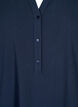 FLASH - Short sleeved midi dress in cotton, Navy Blazer, Packshot image number 2