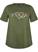 T-shirt with motif, Green, Packshot image number 0