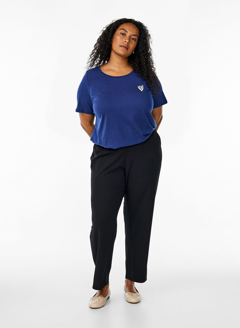 FLASH - T-shirt with motif, Blue, Model image number 1