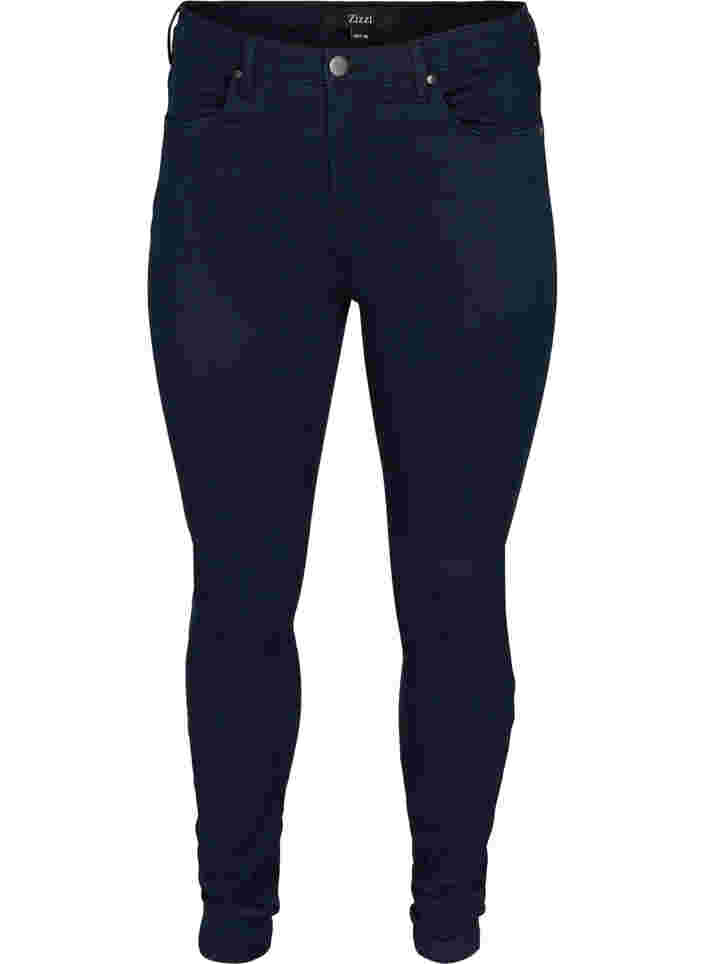 Super slim Amy jeans with high waist, Unwashed, Packshot image number 0