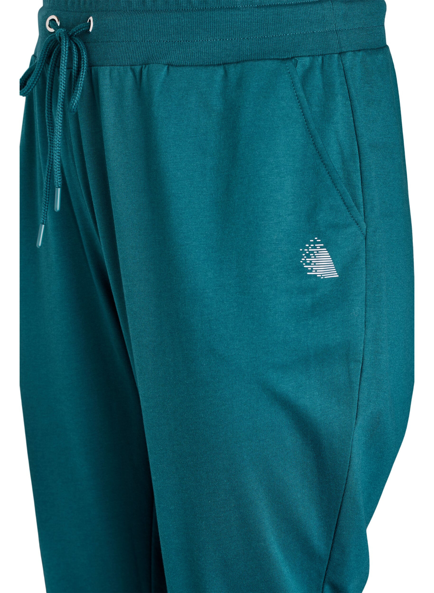 ZizzifashionLoose tracksuit trousers with pockets, Green, Packshot image number 2