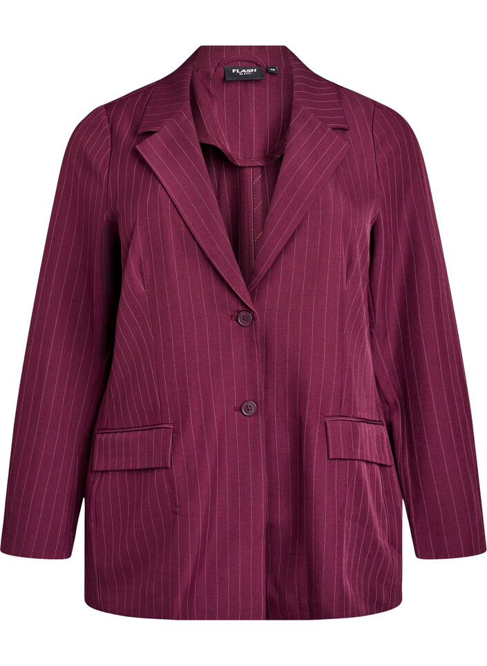 Blazer with pockets and slits, Red, Packshot image number 0