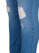Amy jeans with super slim fit and ripped details, Blue, Packshot image number 3