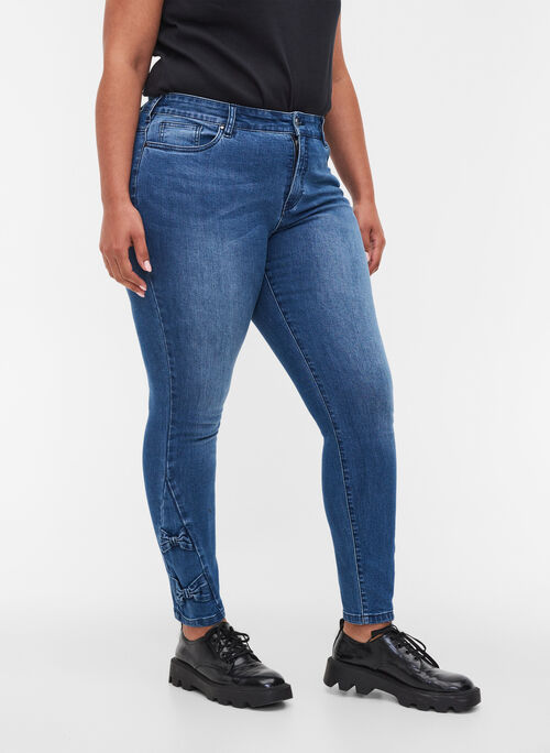 Super slim Amy jeans with bows